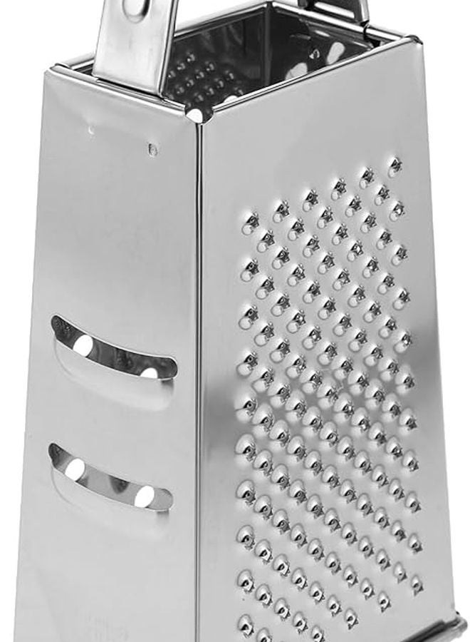 Stainless Steel Vegetable Grater Cheese Slicer With Non Slip Handle And Widened Cutter - Image 1